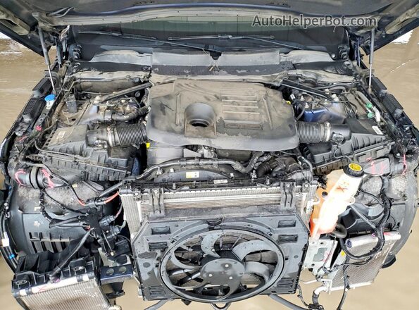 SALGS2RU3NA468230 2022 LAND ROVER RANGE Blue Vista del compartimento del motor