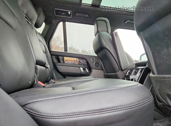 SALGS2RU4LA598840 2020 LAND ROVER RANGE Gray Widok wnętrza z tyłu