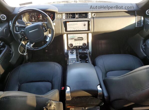 SALGS2RU6LA595051 2020 LAND ROVER RANGE Black წინა პანელის ხედი