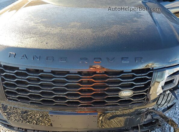 SALGS2RU6LA595051 2020 LAND ROVER RANGE Black უკანა სალონის ხედი