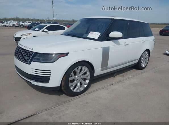SALGS2RU6NA462776 2022 LAND ROVER RANGE ROVER White Front left