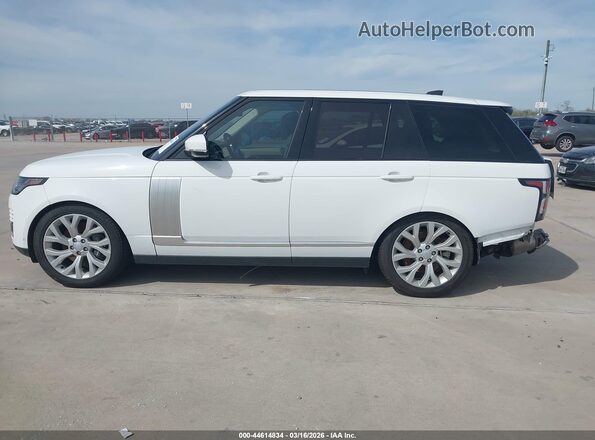 SALGS2RU6NA462776 2022 LAND ROVER RANGE ROVER White 360 interior view
