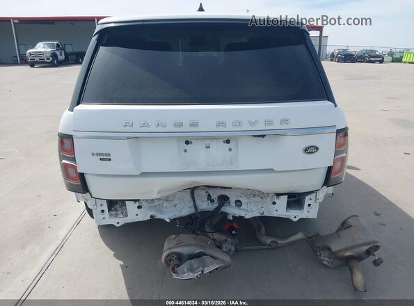 SALGS2RU6NA462776 2022 LAND ROVER RANGE ROVER White 