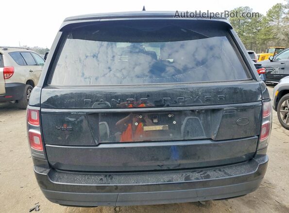 SALGS2SV0JA392513 2018 LAND ROVER RANGE Черный Вид сзади