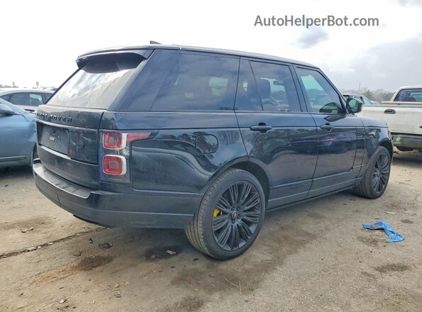 SALGS2SV0JA392513 2018 LAND ROVER RANGE Черный Задняя правая четверть