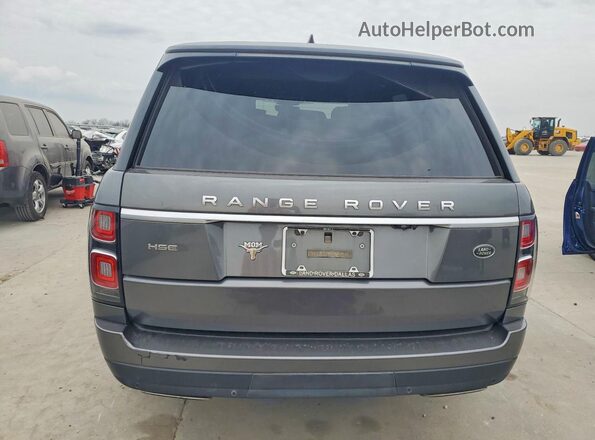 SALGS2SV3KA556225 2019 LAND ROVER RANGE Gray Widok z tyłu