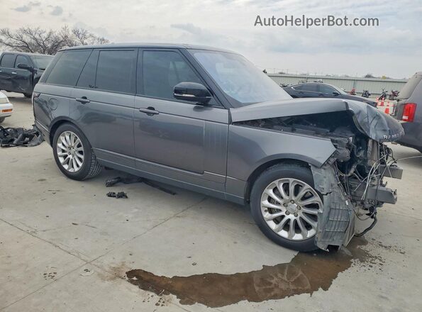 SALGS2SV3KA556225 2019 LAND ROVER RANGE Gray Przód prawy