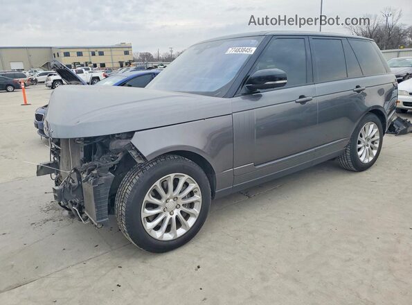 SALGS2SV3KA556225 2019 LAND ROVER RANGE Gray Przód lewy