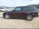 2018 Land Rover Range Rover 3.0l V6 Supercharged Hse Темно-бордовый vin: SALGS2SV6JA389325