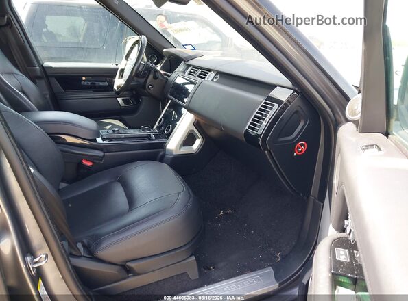 SALGS2SVXKA538112 2019 LAND ROVER RANGE ROVER Gray Սալոնի դիմացի տեսք