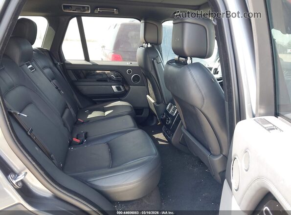 SALGS2SVXKA538112 2019 LAND ROVER RANGE ROVER Gray VIN կոդի պիտակի տեսք
