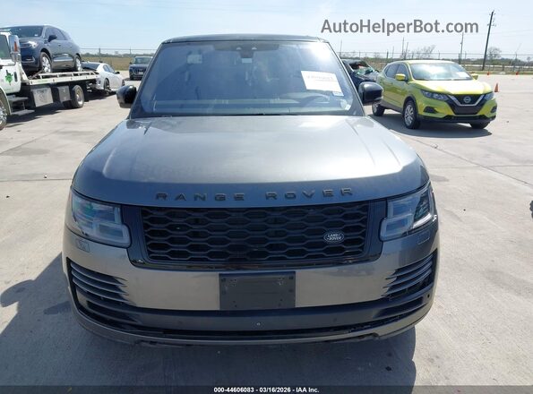 SALGS2SVXKA538112 2019 LAND ROVER RANGE ROVER Gray Սարքավորումների վահանակի տեսք