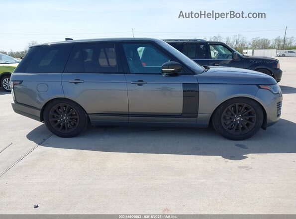 SALGS2SVXKA538112 2019 LAND ROVER RANGE ROVER Gray Սալոնի հետևի տեսք