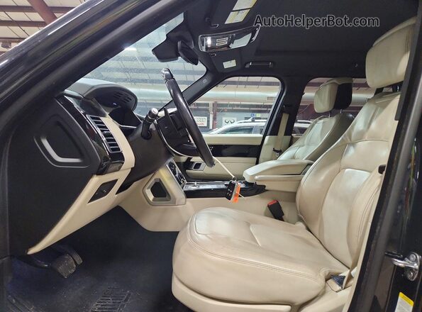 SALGS2SVXKA560840 2019 LAND ROVER RANGE Черный Вид панели приборов