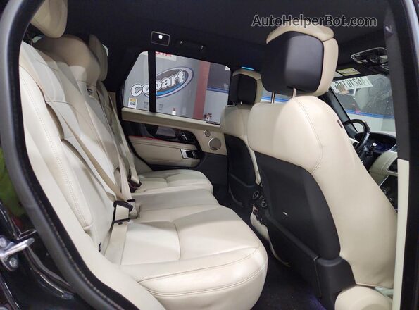 SALGS2SVXKA560840 2019 LAND ROVER RANGE Черный Вид подкапотного пространства
