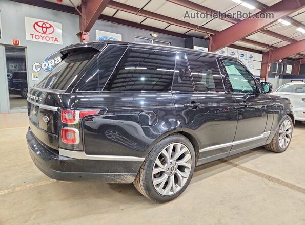 SALGS2SVXKA560840 2019 LAND ROVER RANGE Черный Передняя правая четверть