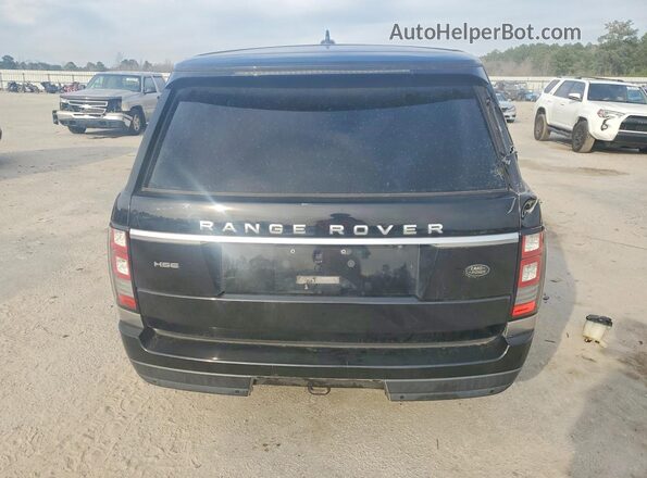 SALGS2VF3GA246362 2016 LAND ROVER RANGE Черный Вид сзади