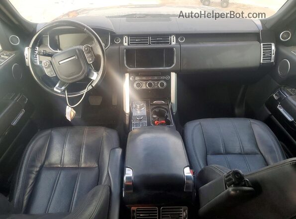 SALGS2VF3GA246362 2016 LAND ROVER RANGE Черный Вид панели приборов