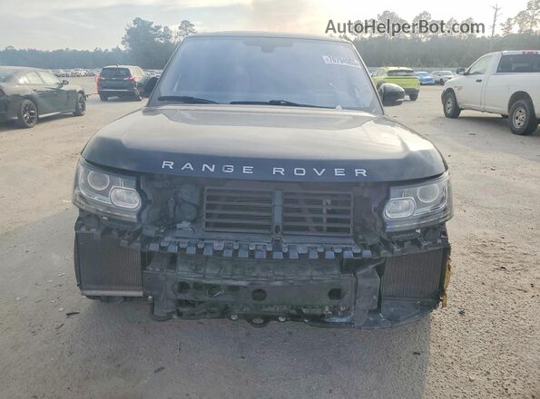 SALGS2VF3GA246362 2016 LAND ROVER RANGE Черный Вид спереди