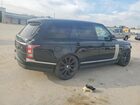 2016 Land Rover Range Rover Hse Черный vin: SALGS2VF3GA246362