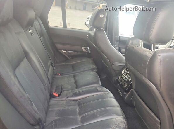 SALGS2VF3GA246362 2016 LAND ROVER RANGE Черный Вид задней части салона