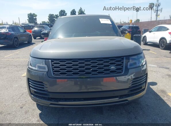 SALGS5RE5KA549641 2019 LAND ROVER RANGE ROVER Gray Instrument cluster view