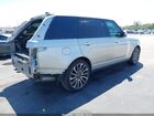 2018 Land Rover Range Rover 5.0l V8 Supercharged Silver vin: SALGS5RE6JA389963