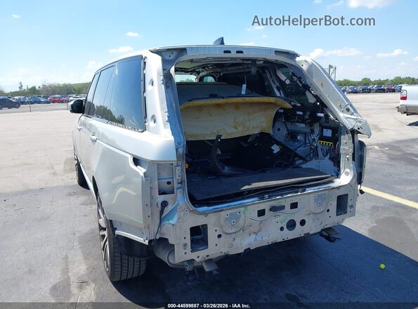 SALGS5RE6JA389963 2018 LAND ROVER RANGE ROVER Silver Widok z przodu