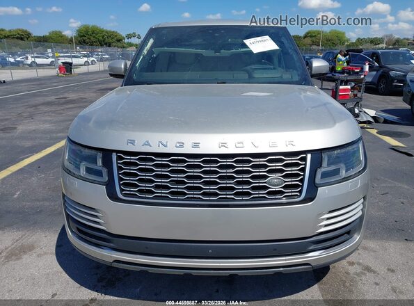 SALGS5RE6JA389963 2018 LAND ROVER RANGE ROVER Silver Widok wnętrza z tyłu