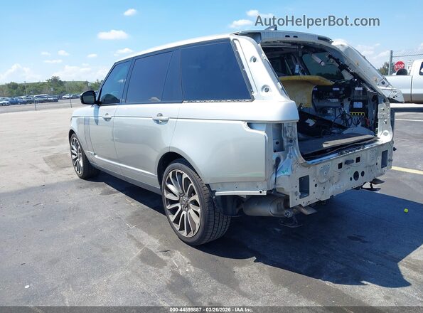 SALGS5RE6JA389963 2018 LAND ROVER RANGE ROVER Silver Tył lewy