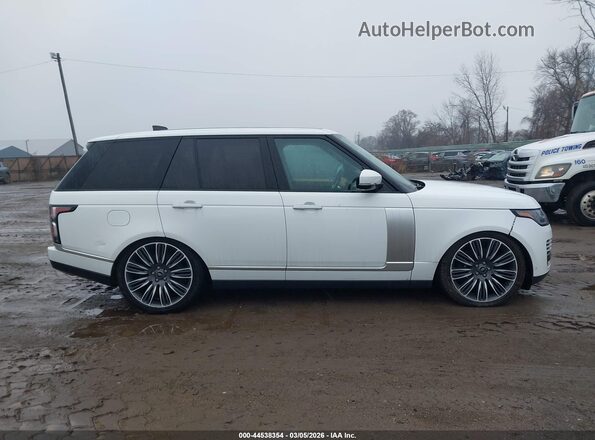 SALGV2SE2MA449399 2021 LAND ROVER RANGE ROVER White უკანა სალონის ხედი
