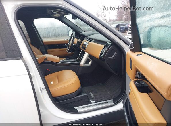 SALGV2SE2MA449399 2021 LAND ROVER RANGE ROVER White წინა სალონის ხედი
