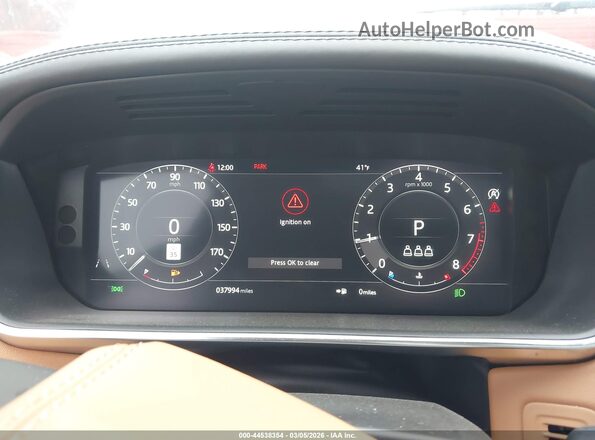 SALGV2SE2MA449399 2021 LAND ROVER RANGE ROVER White უკანა სავარძლების ხედი