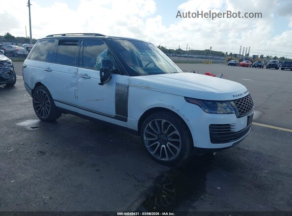 SALGV2SEXLA581406 2020 LAND ROVER RANGE ROVER Белый Передняя правая четверть