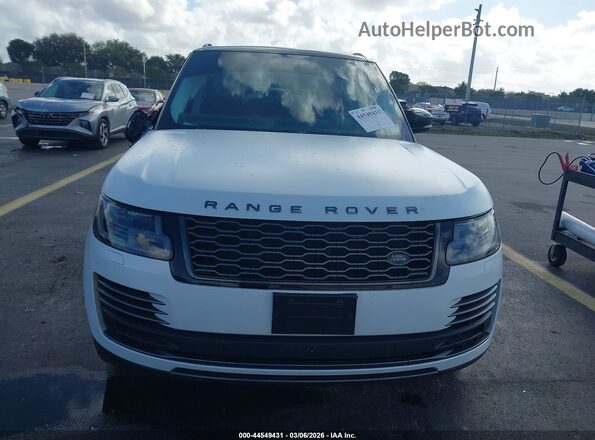 SALGV2SEXLA581406 2020 LAND ROVER RANGE ROVER Белый Вид панели приборов