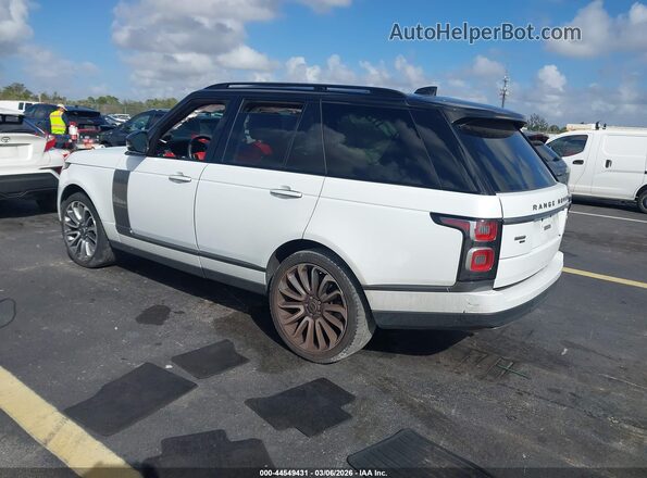 SALGV2SEXLA581406 2020 LAND ROVER RANGE ROVER Белый Задняя левая четверть