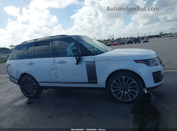 SALGV2SEXLA581406 2020 LAND ROVER RANGE ROVER Белый Вид щитка приборов