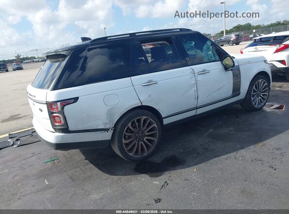 SALGV2SEXLA581406 2020 LAND ROVER RANGE ROVER Белый Задняя правая четверть