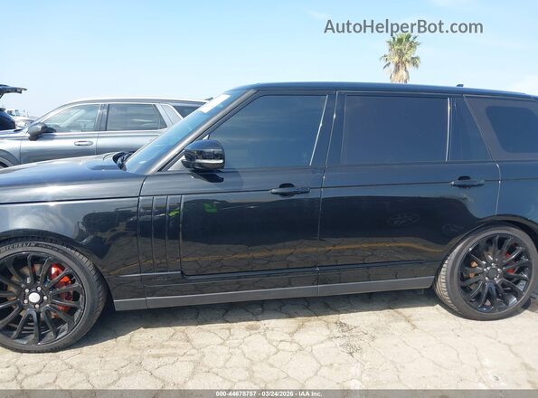 SALGV3EF8GA290659 2016 LAND ROVER RANGE ROVER Черный Панорамный вид салона 360°
