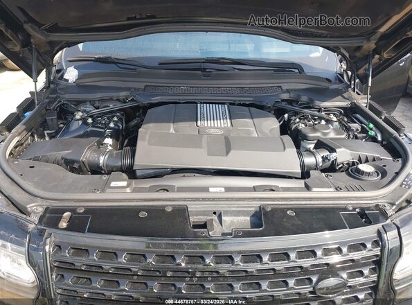 SALGV3EF8GA290659 2016 LAND ROVER RANGE ROVER Черный Вид сзади
