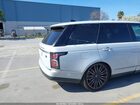 2019 Land Rover Range Rover 5.0l V8 Supercharged Autobiography Белый vin: SALGV5RE3KA520727