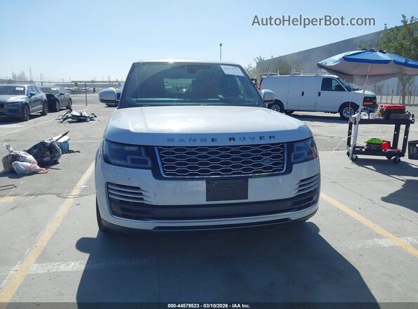 SALGV5RE3KA520727 2019 LAND ROVER RANGE ROVER Белый Вид панели приборов