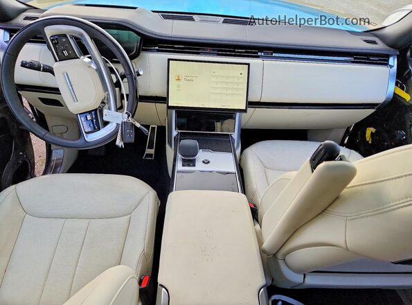 SALK19E93SA259492 2025 LAND ROVER RANGE Серый Вид панели приборов
