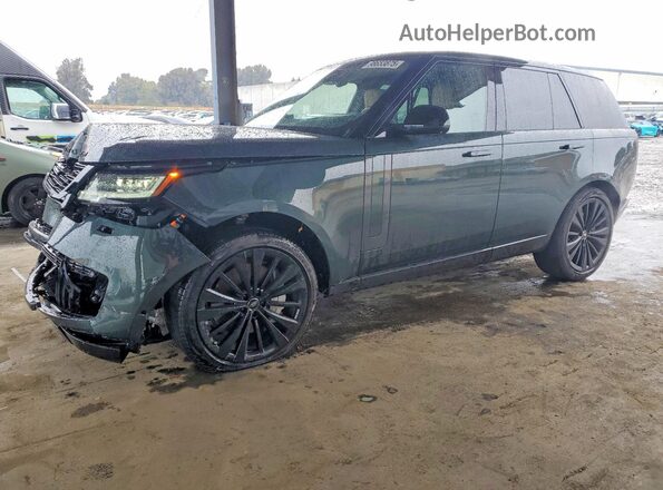 SALKP9E95RA254447 2024 LAND ROVER RANGE Зеленый Передняя левая четверть