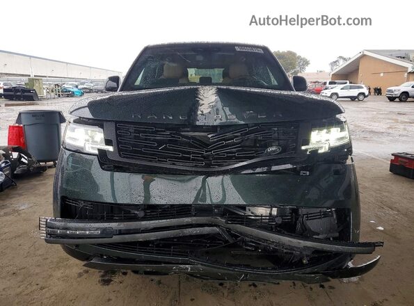 SALKP9E95RA254447 2024 LAND ROVER RANGE Зеленый Вид спереди