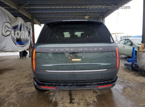 SALKP9E95RA254447 2024 LAND ROVER RANGE Зеленый Вид сзади