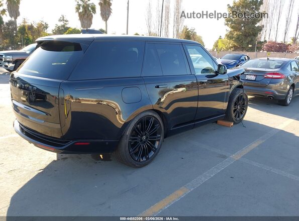 SALKP9E9XSA298918 2025 LAND ROVER RANGE ROVER Черный Задняя правая четверть