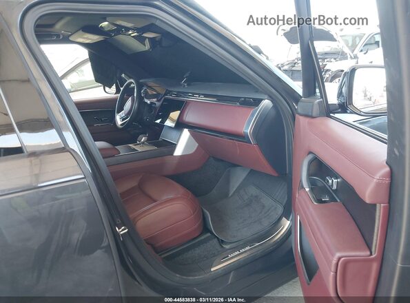 SALKP9F45SA304739 2025 LAND ROVER RANGE ROVER Gray Front interior view