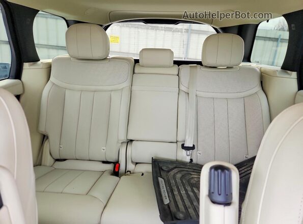 SALKP9FU2SA283400 2025 LAND ROVER RANGE Black Вид задніх сидінь