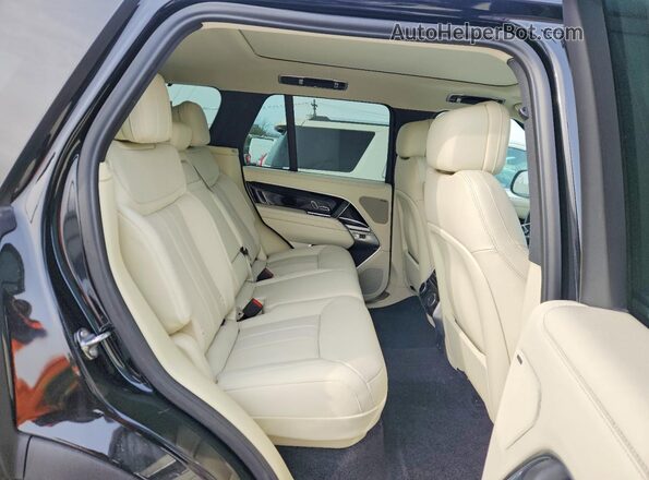 SALKP9FU2SA283400 2025 LAND ROVER RANGE Black Вид задньої частини салону